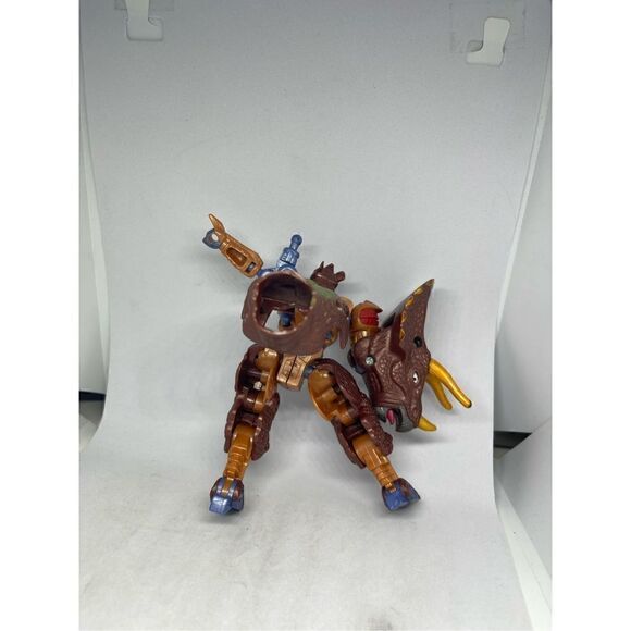 Transformers Beast Machines 2000 Triceradon Maximal Dinobot Tripceratops Loose - Picture 3 of 9